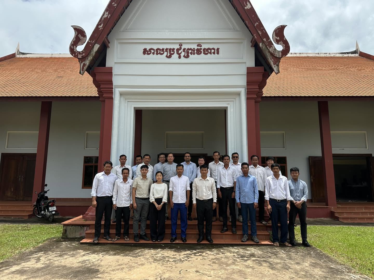 សិក្ខាសាលាផ្សព្វផ្សាយ និងបណ្តុះបណ្តាលស្តីពី «ការគ្រប់គ្រងប្រព័ន្ធរំដោះទឹក និងធនធានទឹកនៅរមណីយដ្ឋានបេតិកភណ្ឌពិភពលោក ប្រាសាទព្រះវិហារ»
